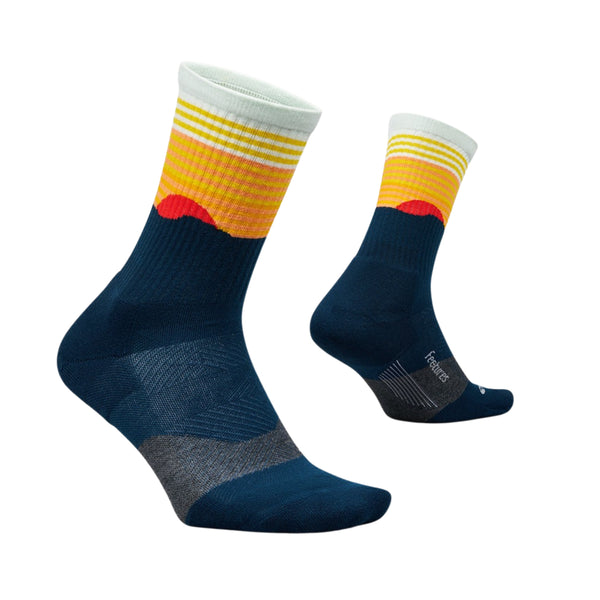 Feetures Elite Trail Mini Crew Max Cushion Socks