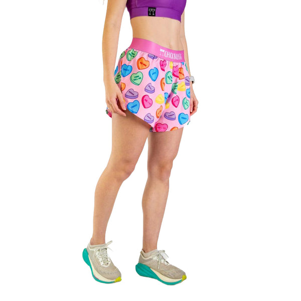 ChicknLegs Women's 4" Split Shorts