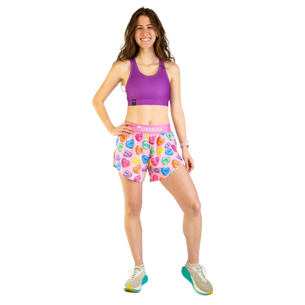 ChicknLegs Women's 4" Split Shorts