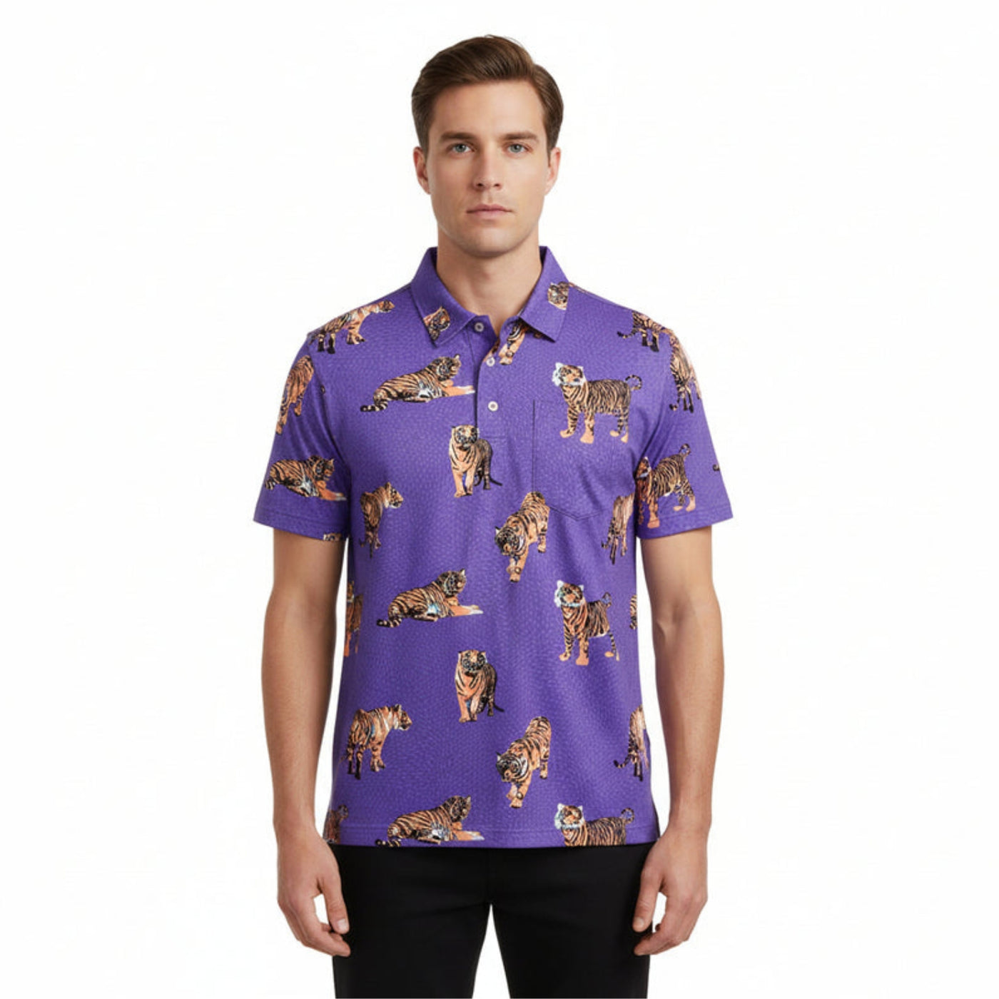 Chubbies The Prince Of The Jungle Performance Polo – Men's