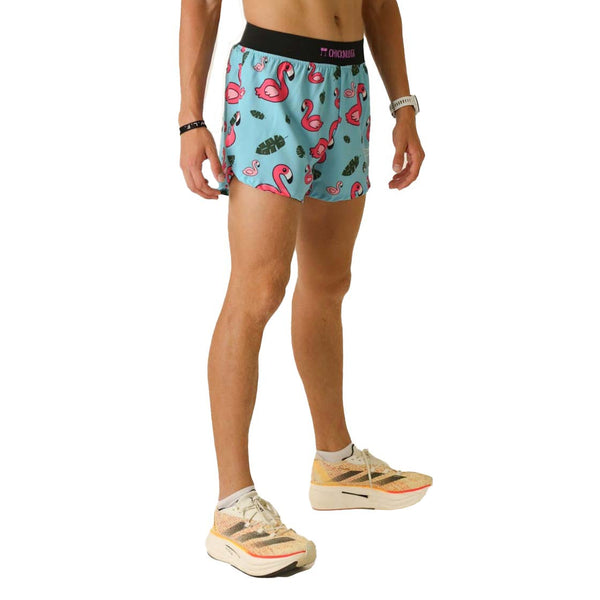 ChicknLegs Mens 4in Half Split Shorts