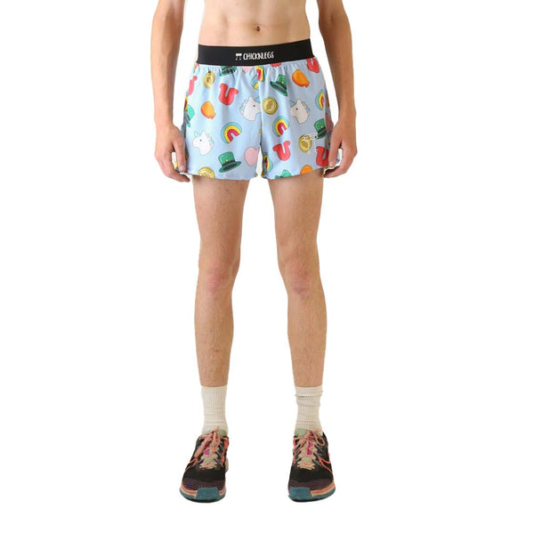 ChicknLegs Mens 4in Half Split Shorts