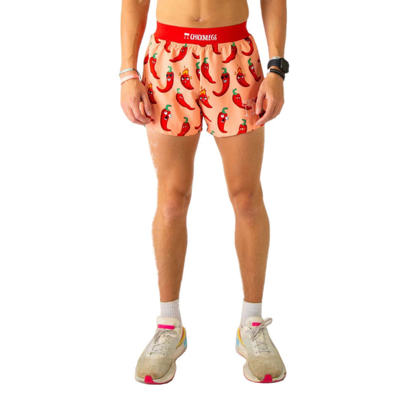 ChicknLegs Mens 4in Half Split Shorts