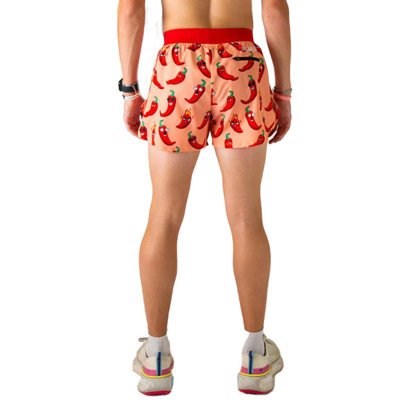 ChicknLegs Mens 4in Half Split Shorts