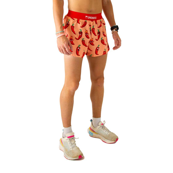 ChicknLegs Mens 4in Half Split Shorts