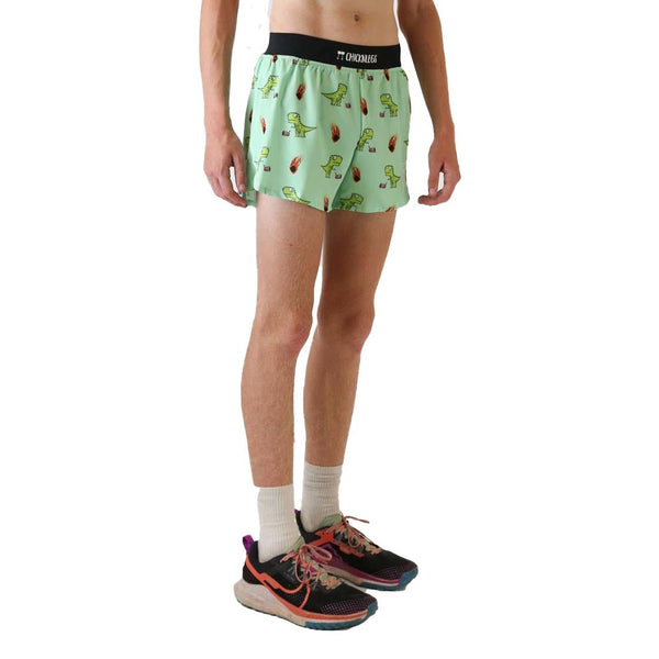 ChicknLegs Mens 4in Half Split Shorts