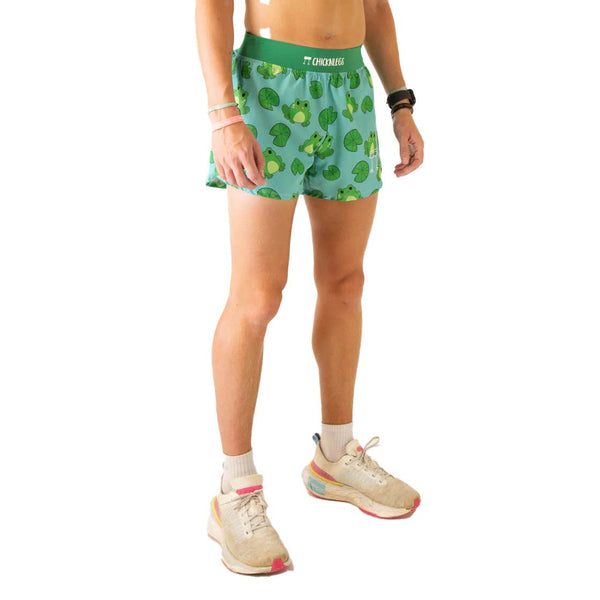 ChicknLegs Mens 4in Half Split Shorts