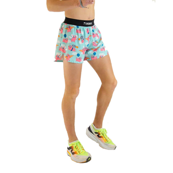 ChicknLegs Mens 4in Half Split Shorts