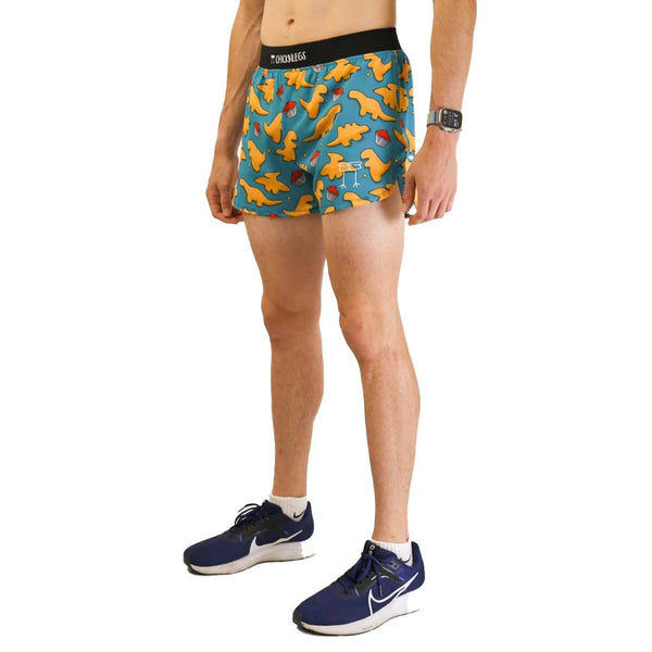 ChicknLegs Mens 4in Half Split Shorts