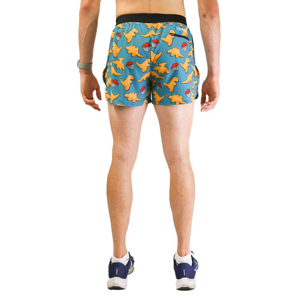 ChicknLegs Mens 4in Half Split Shorts