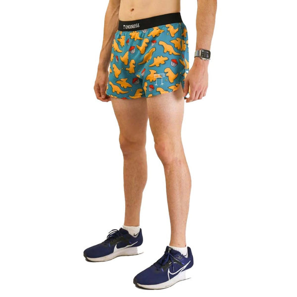 ChicknLegs Men's 4" Half Split Shorts