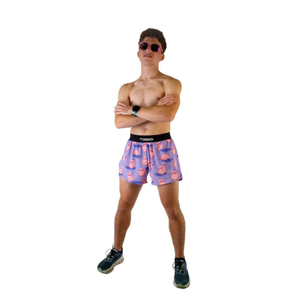 ChicknLegs Men's 4" Half Split Shorts