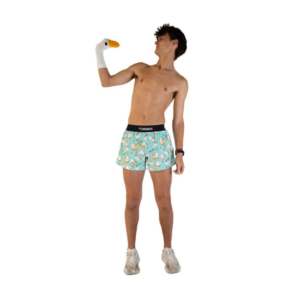 ChicknLegs Men's 4" Half Split Shorts