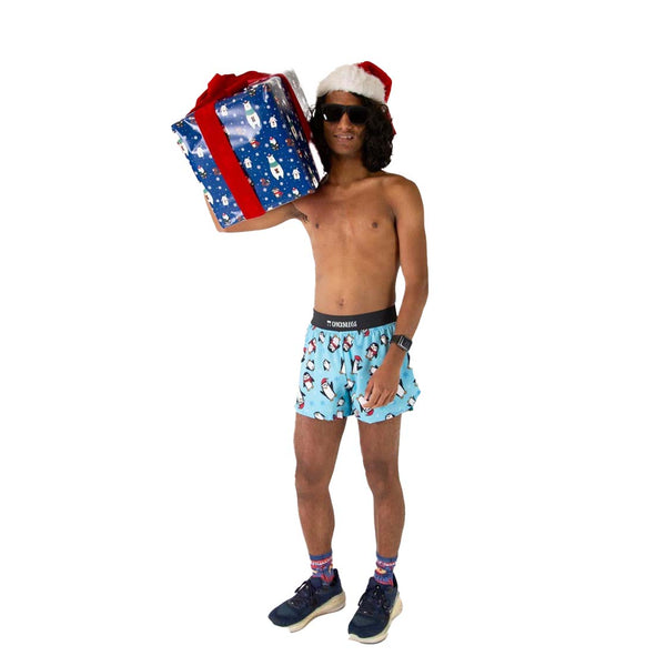 ChicknLegs Mens 4in Half Split Shorts