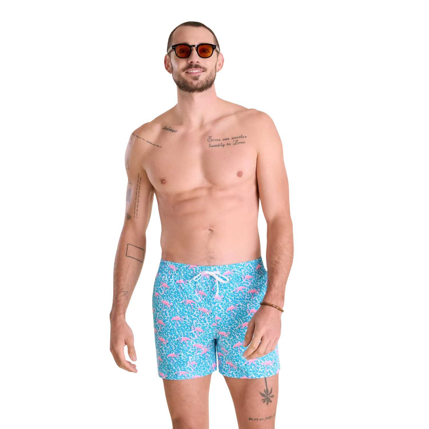 Chubbies The Domingos Are For Flamingos Swim Trunk – Men's