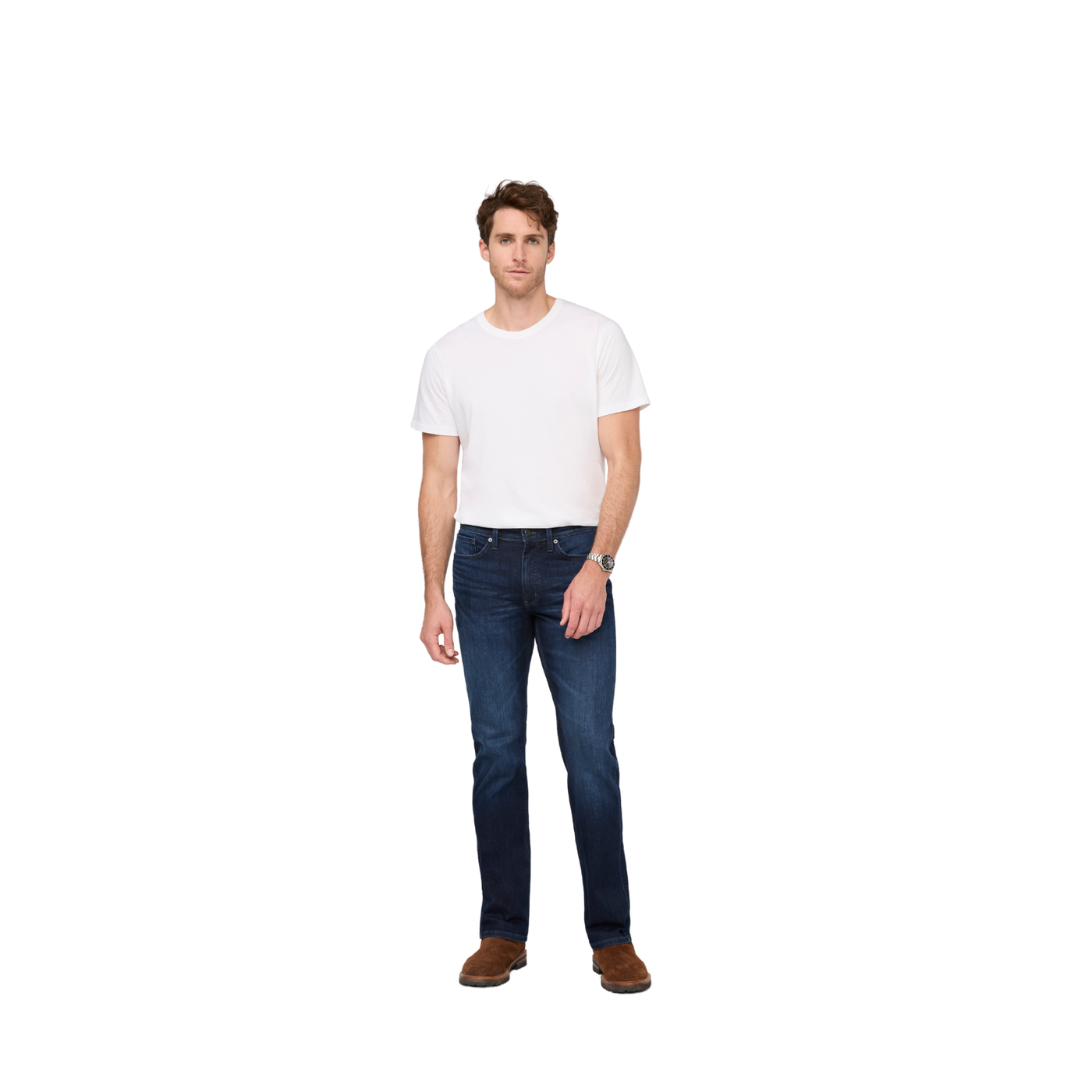 Duer Tech Fleece Denim Straight – Men's