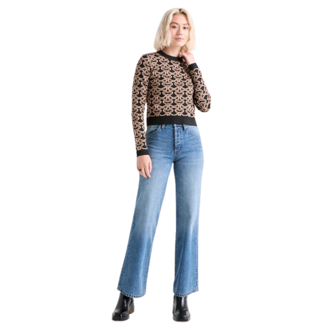 Duer Women's Midweight Performance Denim Wide Leg – Women's