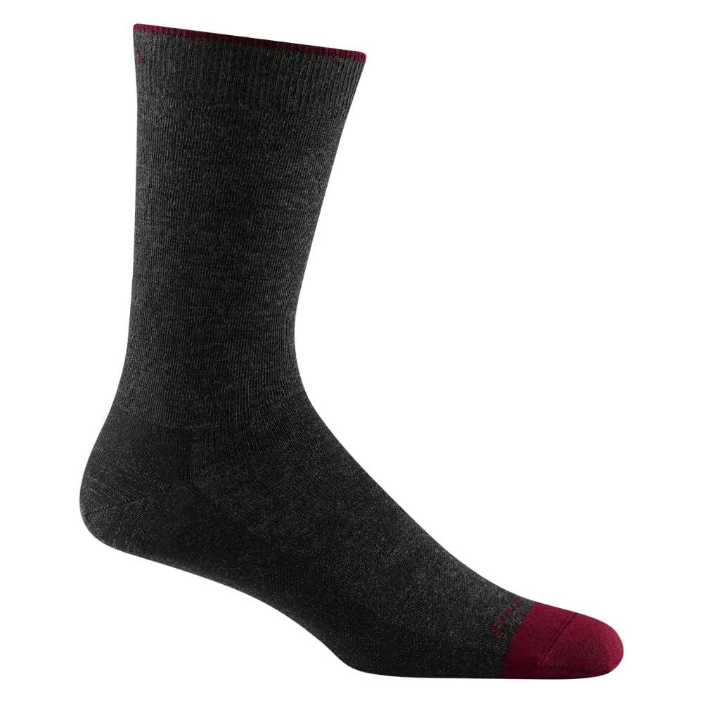 Darn Tough Solid Basic Crew Socks - Men's