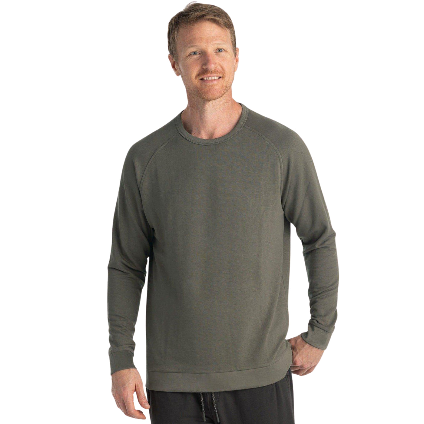 Free Fly Bamboo Lightweight Fleece Crew - Men's