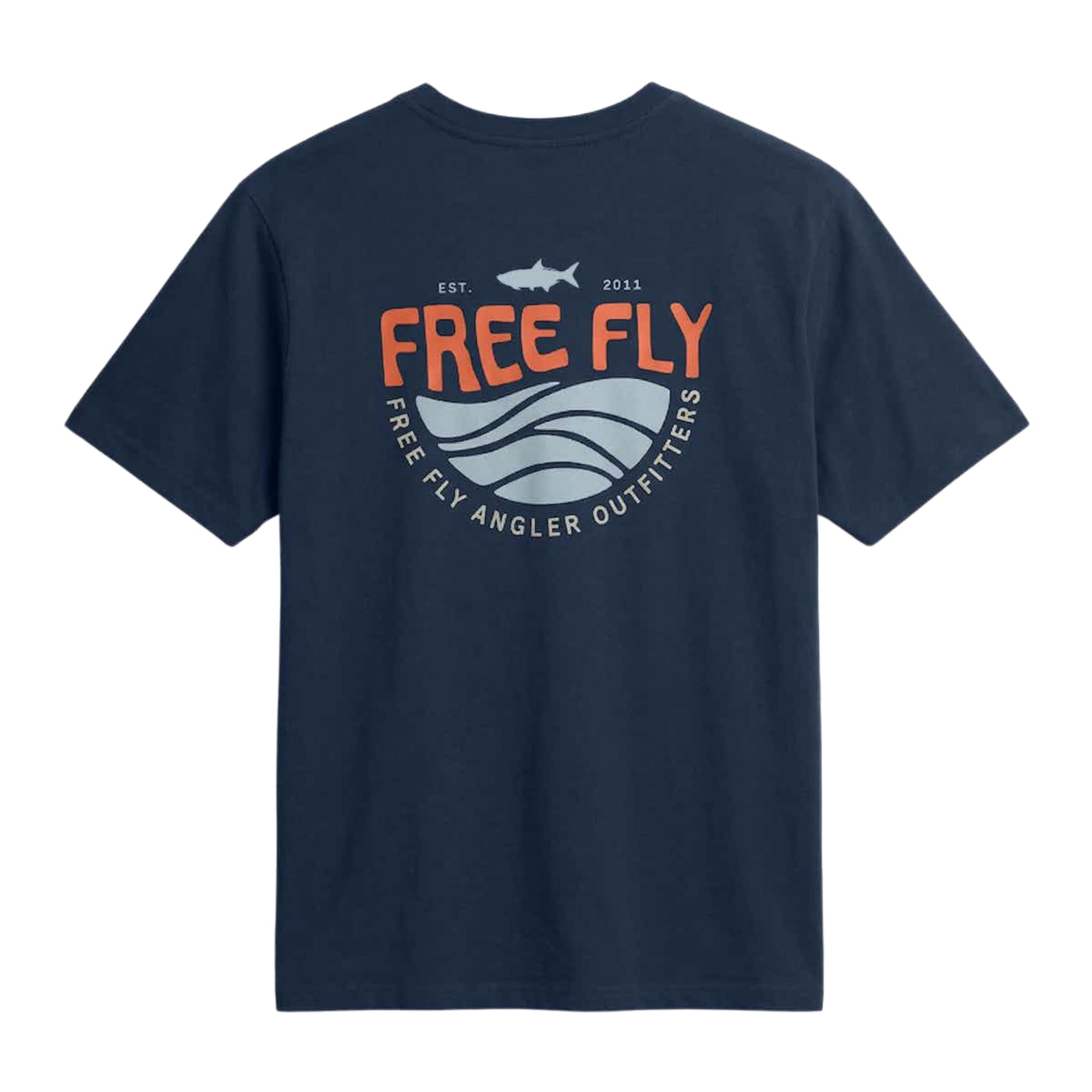 Free Fly Blue Edge Pocket Tee – Men's