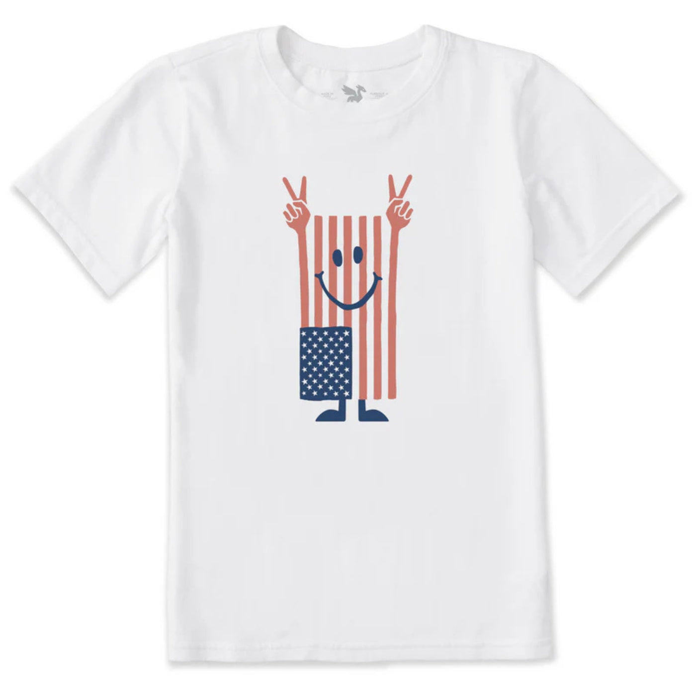 Life Is Good Liberty And Laughs Crusher Tee – Kids'