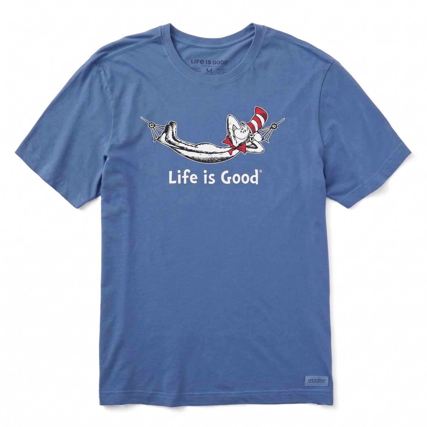 Life Is Good Cat in the Hat Hammock Crusher Tee – Men's