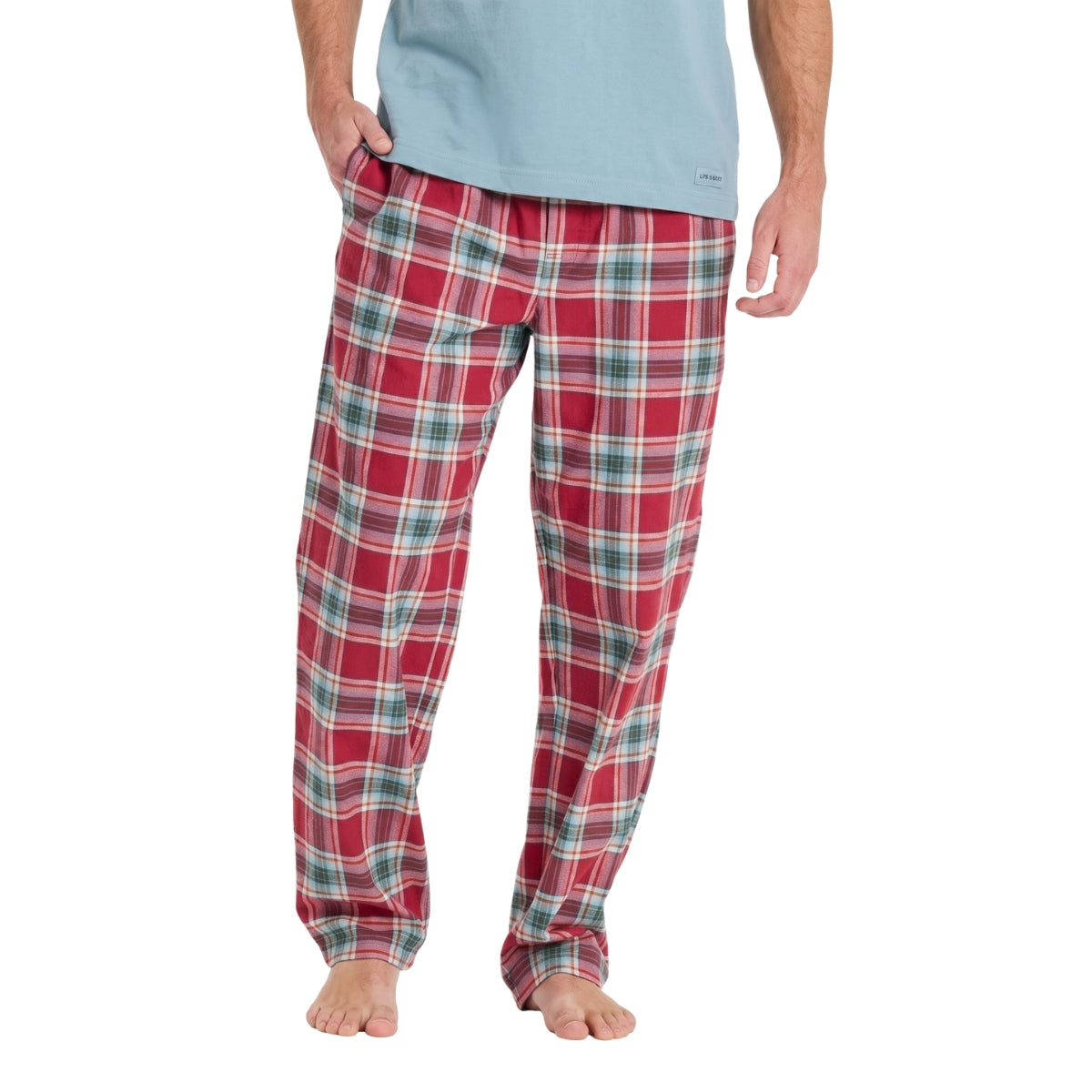 Life Is Good Holiday Plaid Classic Sleep Pant – Men's