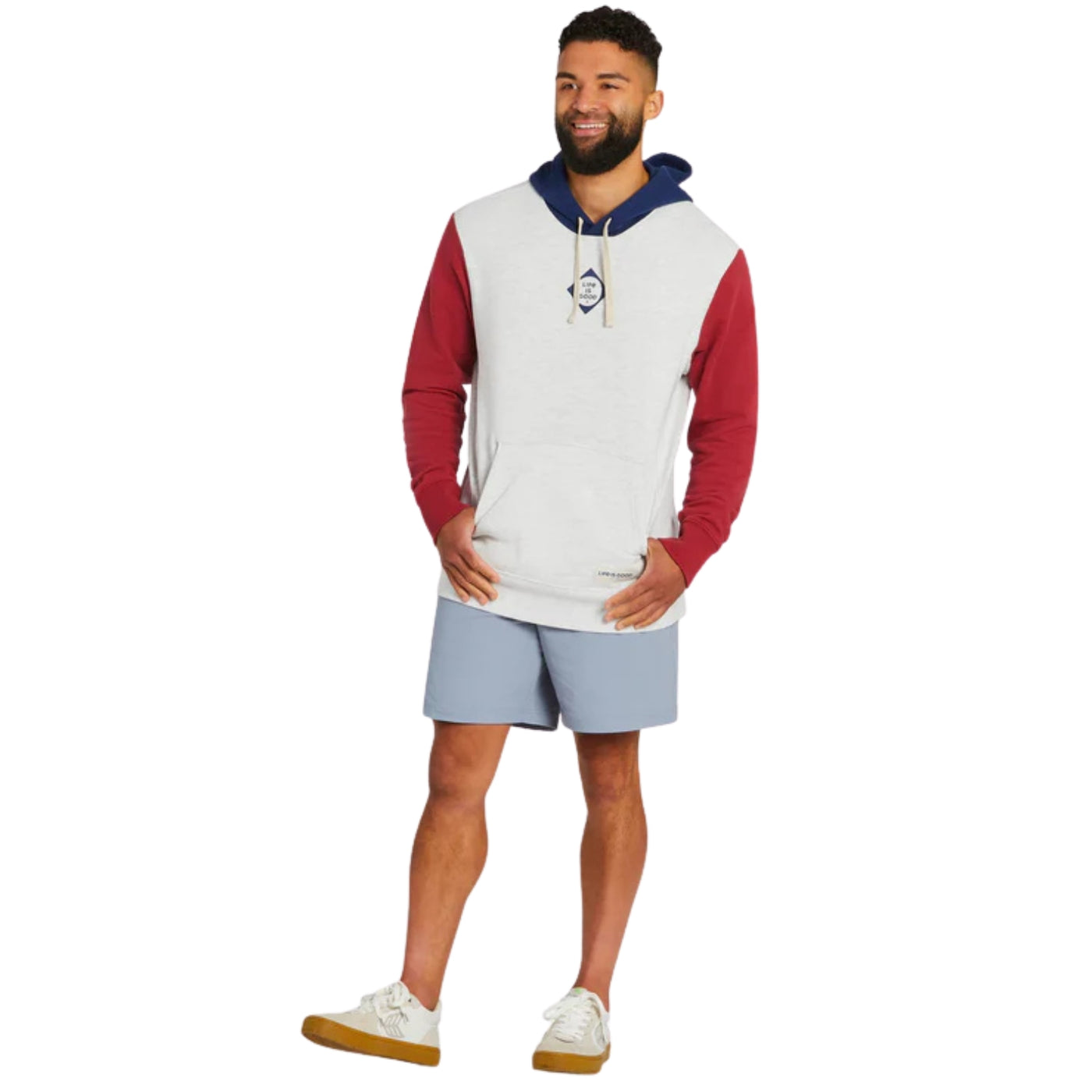 Life Is Good LIG Diamond Simply True Fleece Hoodie – Men's