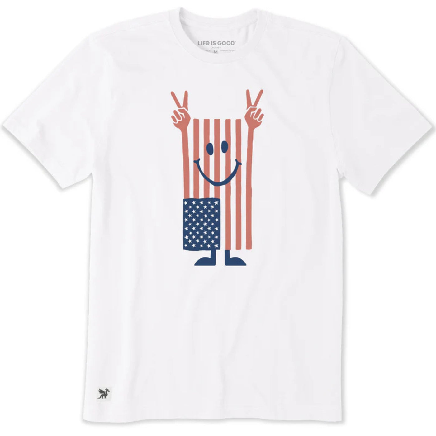 Life Is Good Liberty And Laughs Crusher Tee – Men's