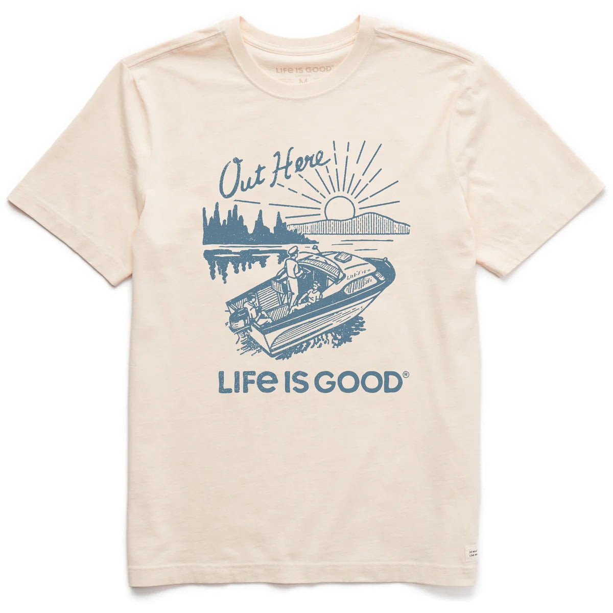 Life Is Good Out Here Speedboat Crusher Tee – Men's