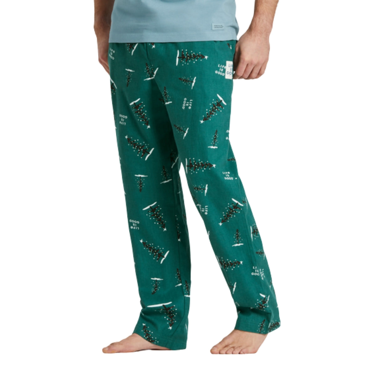 Life Is Good Peace Holiday Tree Sleep Pant – Men's