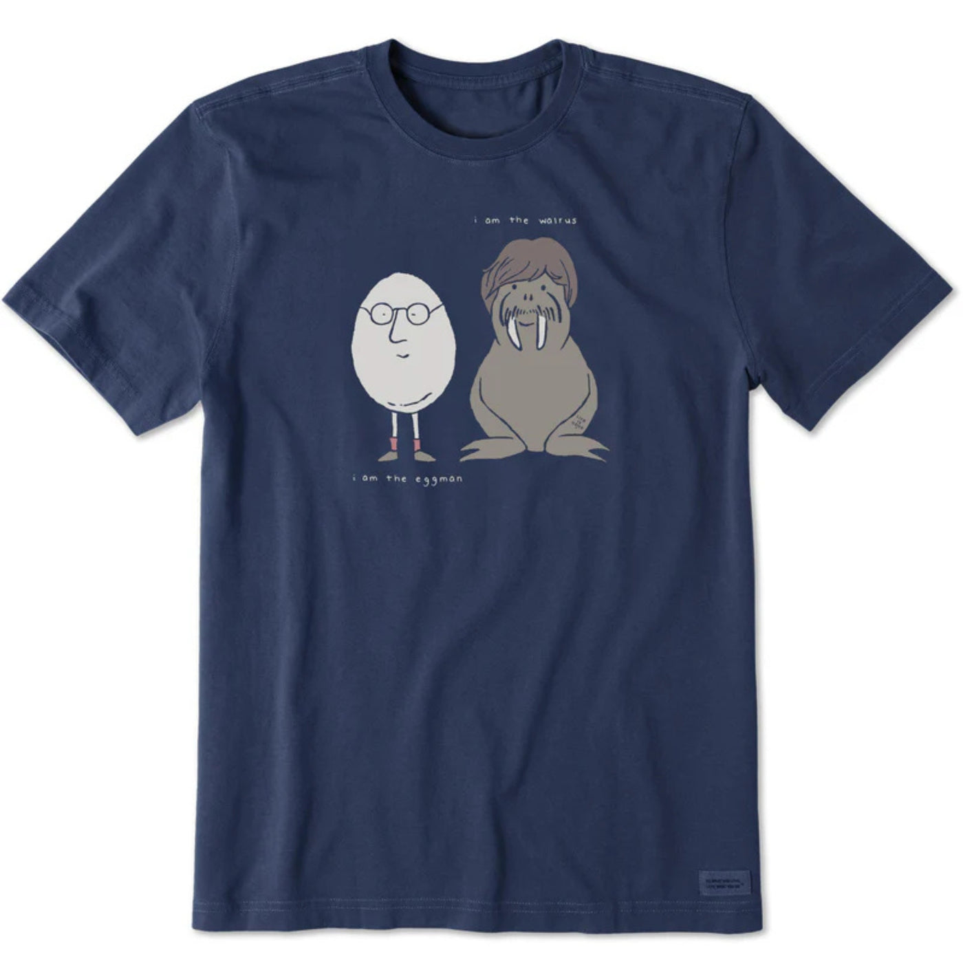 Life Is Good Quirky I Am The Eggman Crusher-Lite Tee – Men's