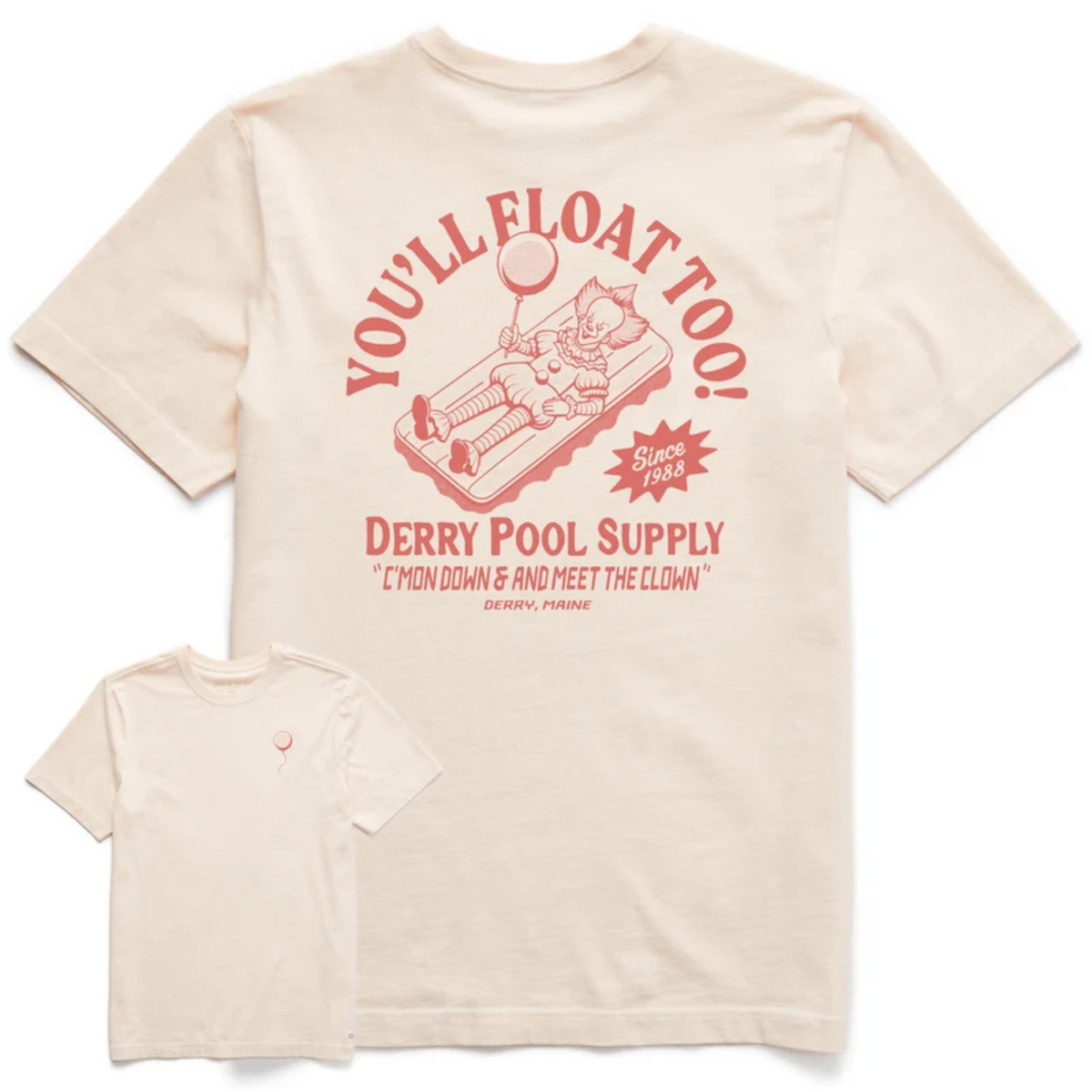 Life Is Good You Will Float Too Short Sleeve Crusher Tee – Men's