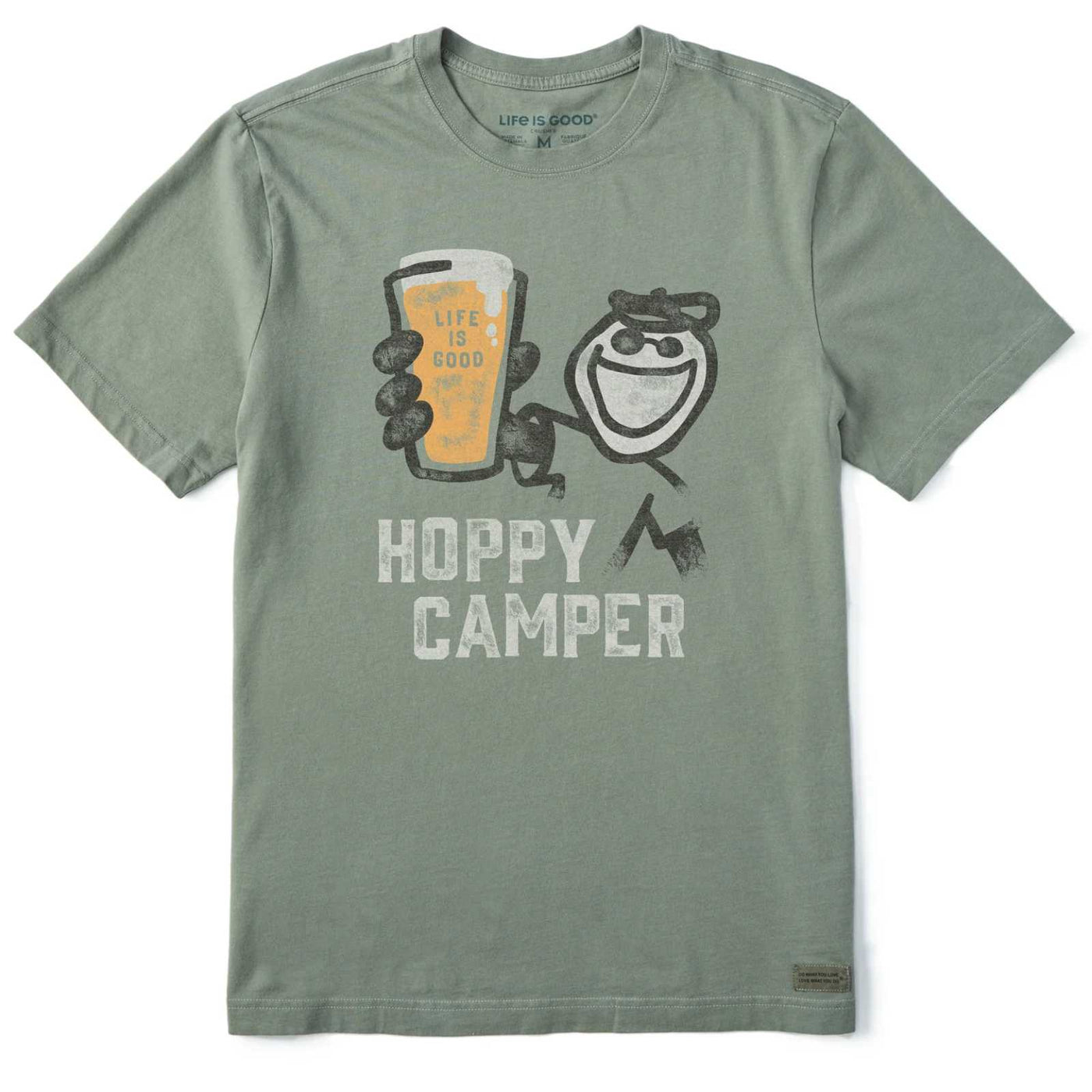 Life Is Good Jake Hoppy Camper Crusher Tee – Men's