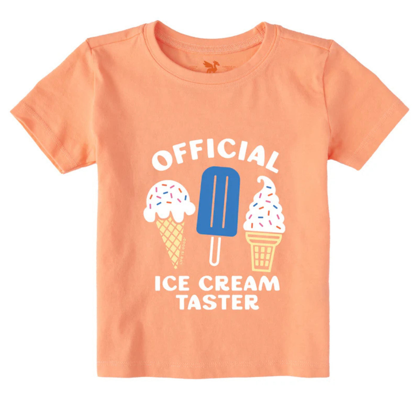 Life Is Good Official Ice Cream Taster Crusher Tee – Kids'