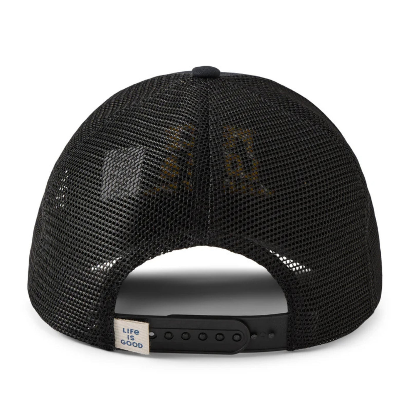 Life Is Good Wordsmith Whiskey Trucker Hat
