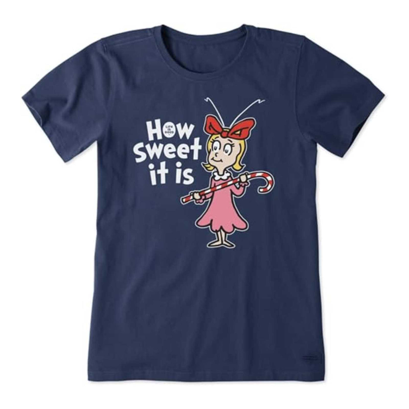 Life Is Good Cindy-Lou How Sweet It Is Crusher Tee – Women's