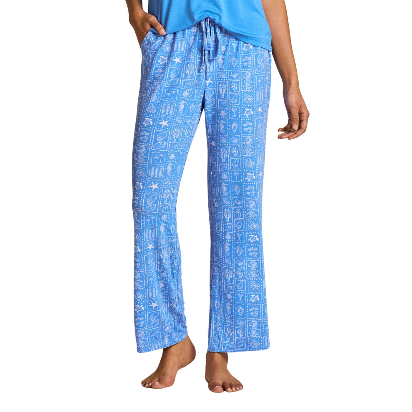 Life Is Good Coastal Stamp Lightweight Pajama Pant – Women's