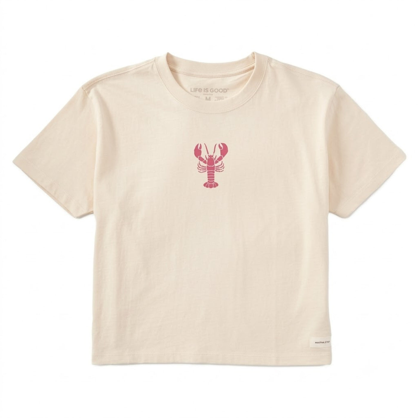Life Is Good Lobster Claws Crusher Boxy Tee – Women's