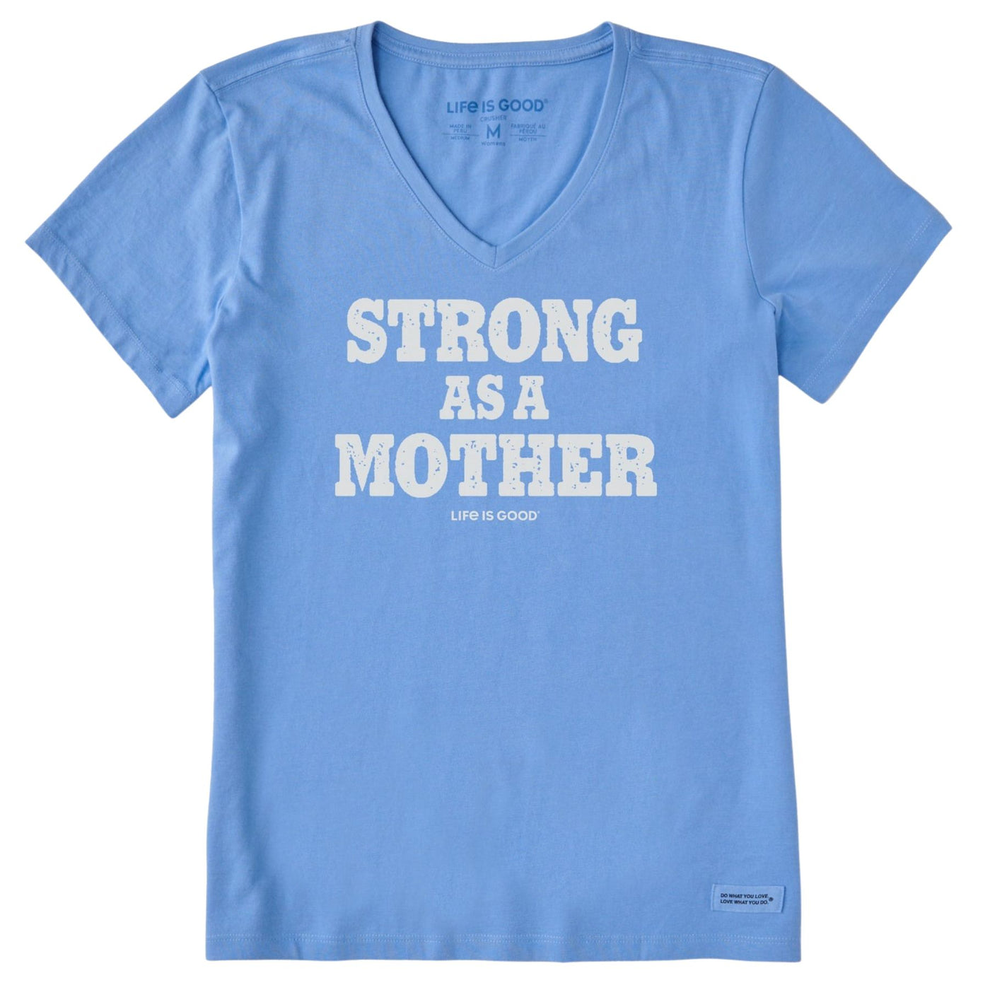 Life Is Good Strong As A Mother Crusher Vee – Women's