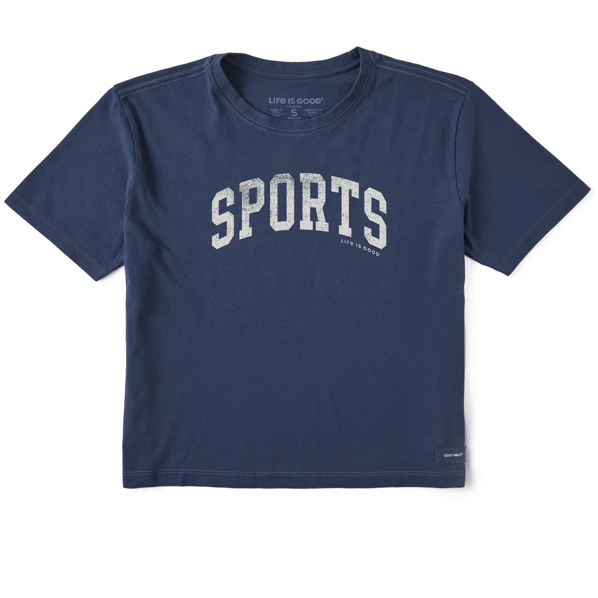 Life Is Good Sports Athletic Arch Crusher Boxy Tee – Women's