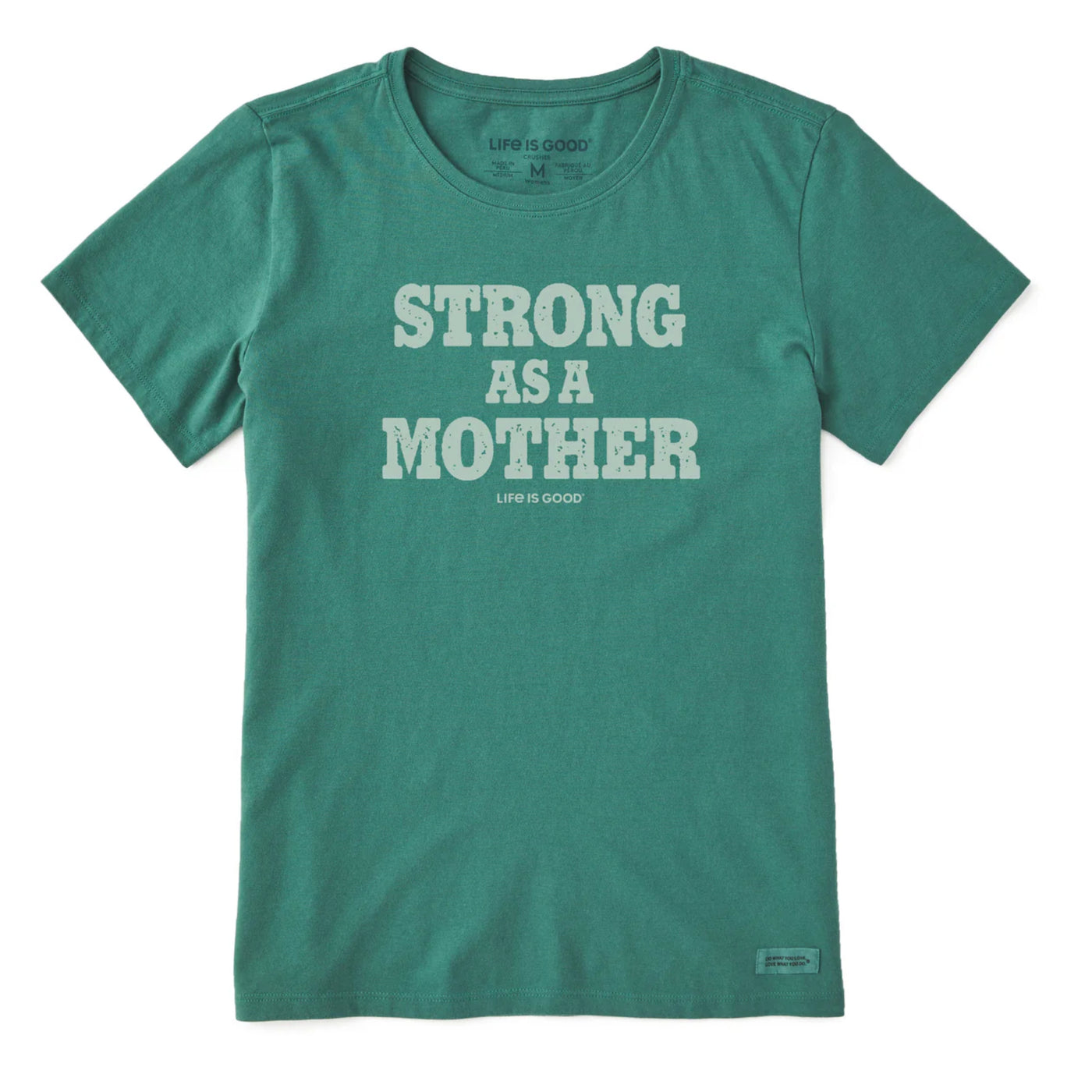 Life Is Good Strong As A Mother Crusher Tee – Women's