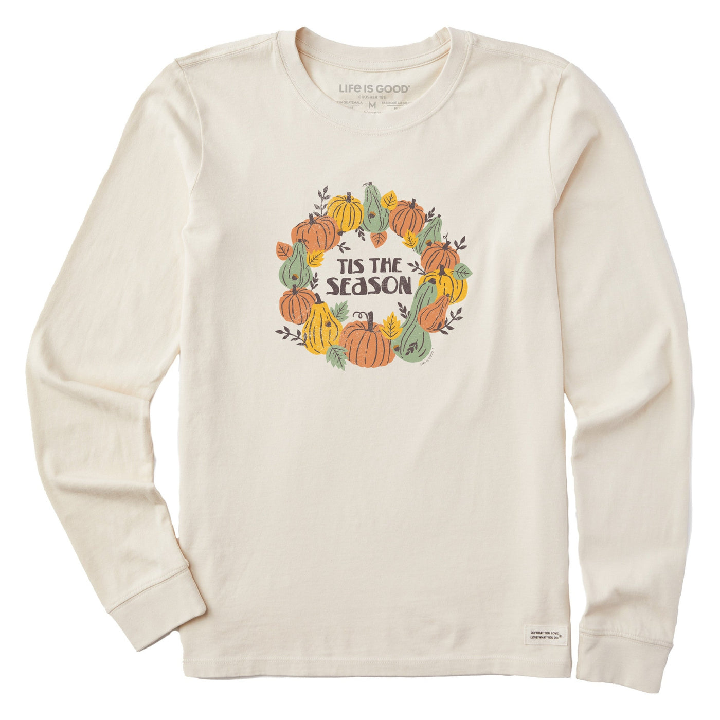 Life Is Good Tis The Season Long Sleeve Crusher Tee – Women's