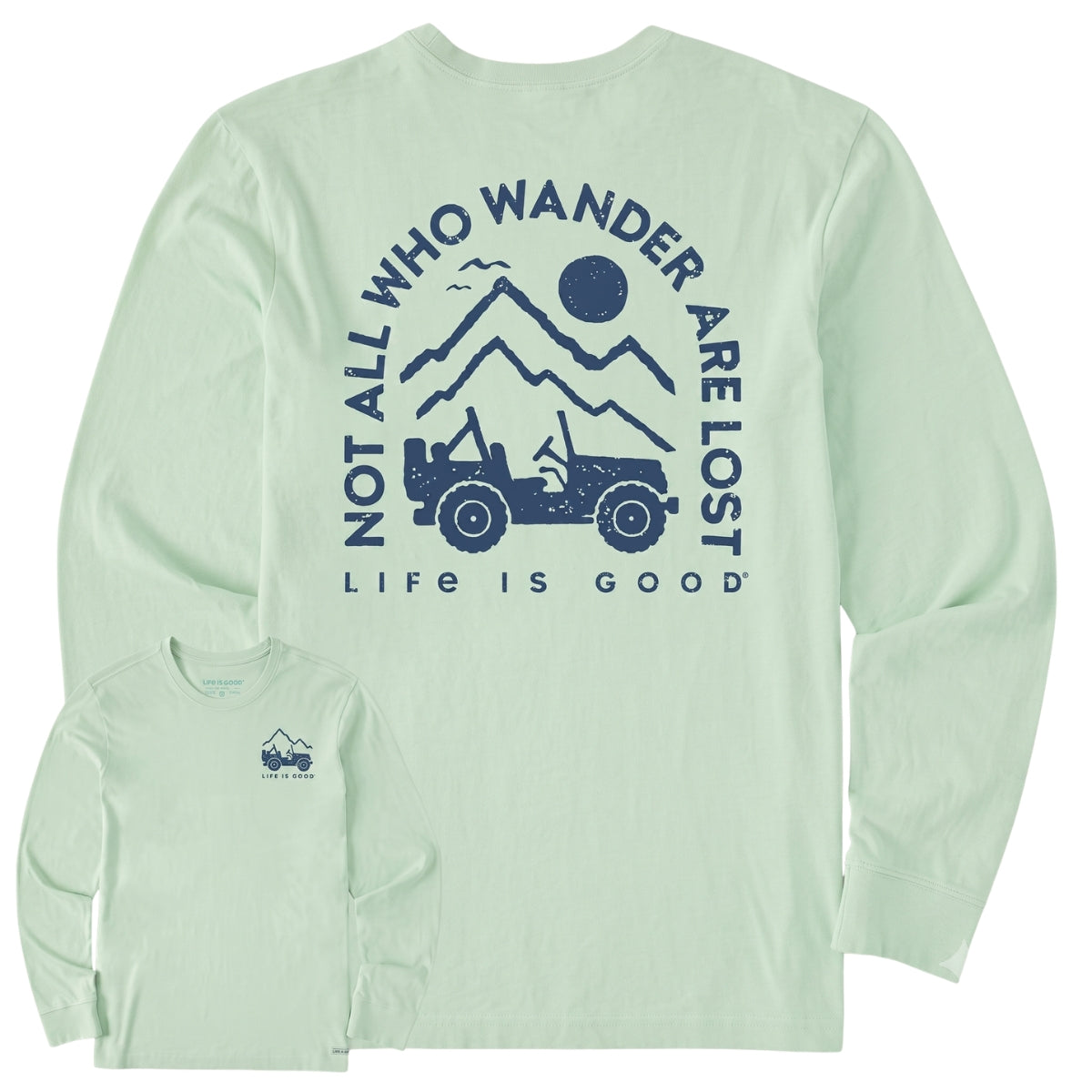 Life Is Good ATV Wander Long Sleeve Crusher-LITE Tee – Men's