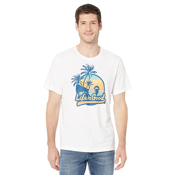 Fall 2022 Life is Good Men's Crew Neck Crusher Lite T-Shirt