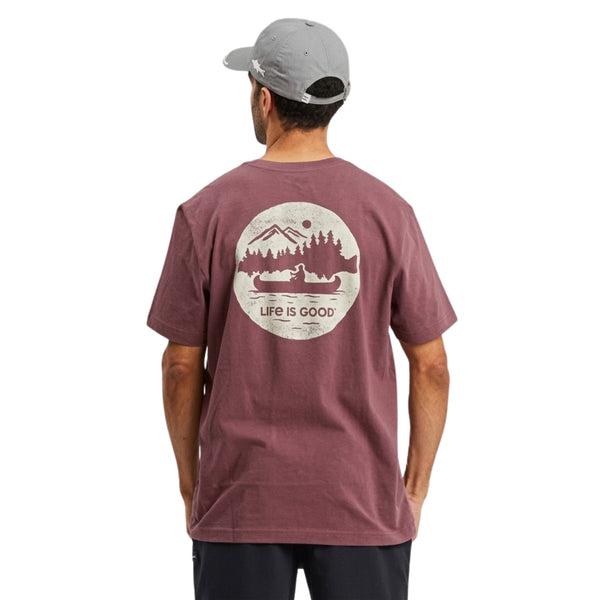 Fall 2022 Life is Good Men's Crew Neck Crusher Lite T-Shirt
