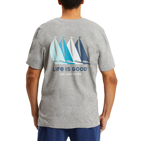 Fall 2022 Life is Good Men's Crew Neck Crusher Lite T-Shirt