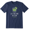 Let The Fun Be Gin - Darkest Blue