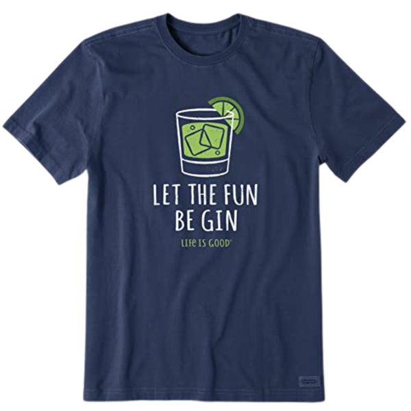 Fall 2022 Life is Good Men's Crew Neck Crusher Lite T-Shirt