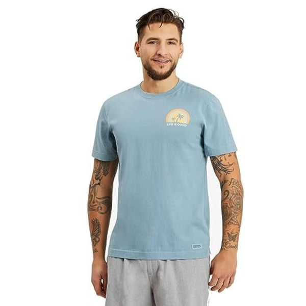 Fall 2022 Life is Good Men's Crew Neck Crusher Lite T-Shirt